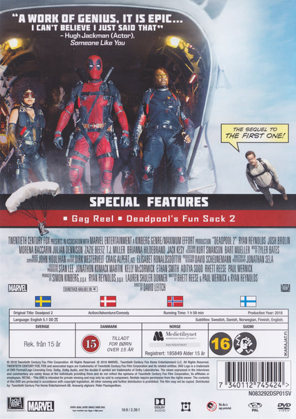 Deadpool 2 (DVD)