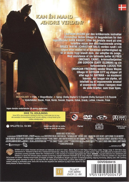 Batman Begins (DVD)