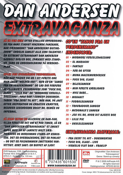 Dan Andersen: Extravaganza (DVD)