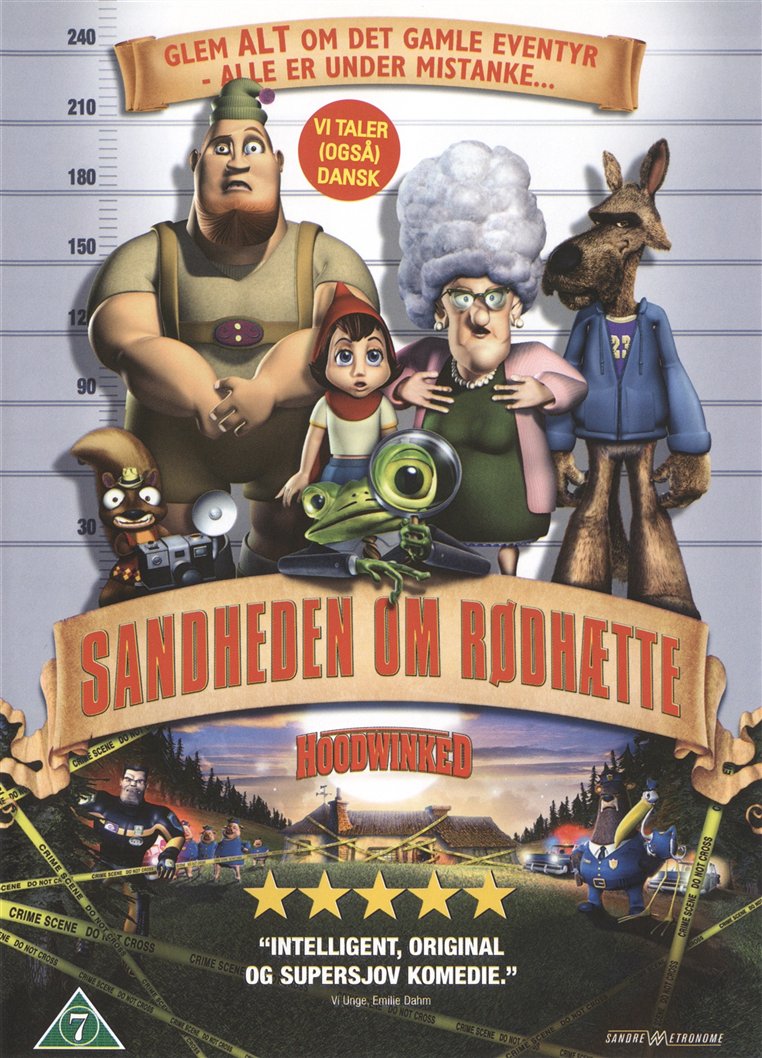 Sandheden om Rødhætte: Hoodwinked (DVD)