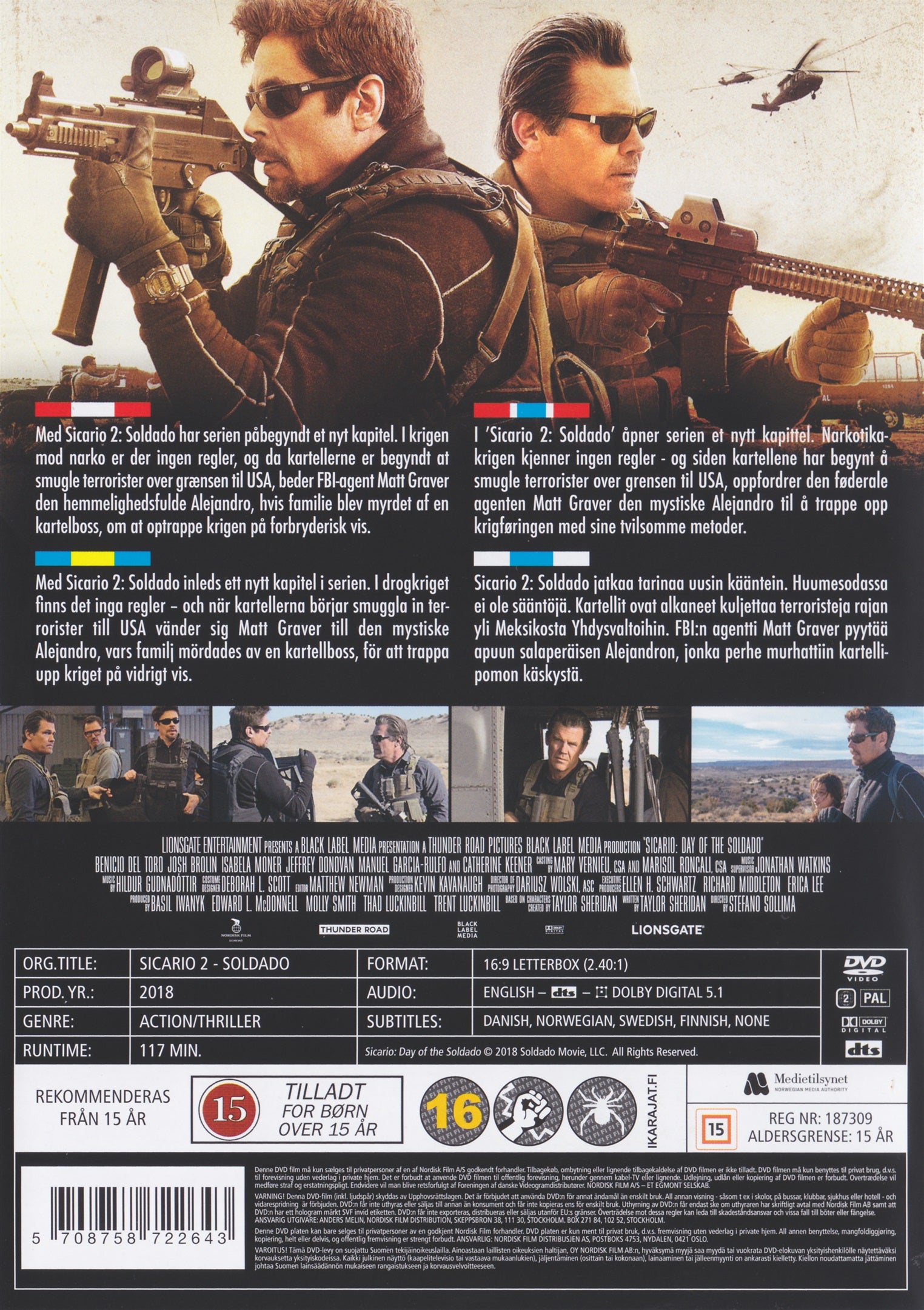 Sicario 2: Soldado (DVD)