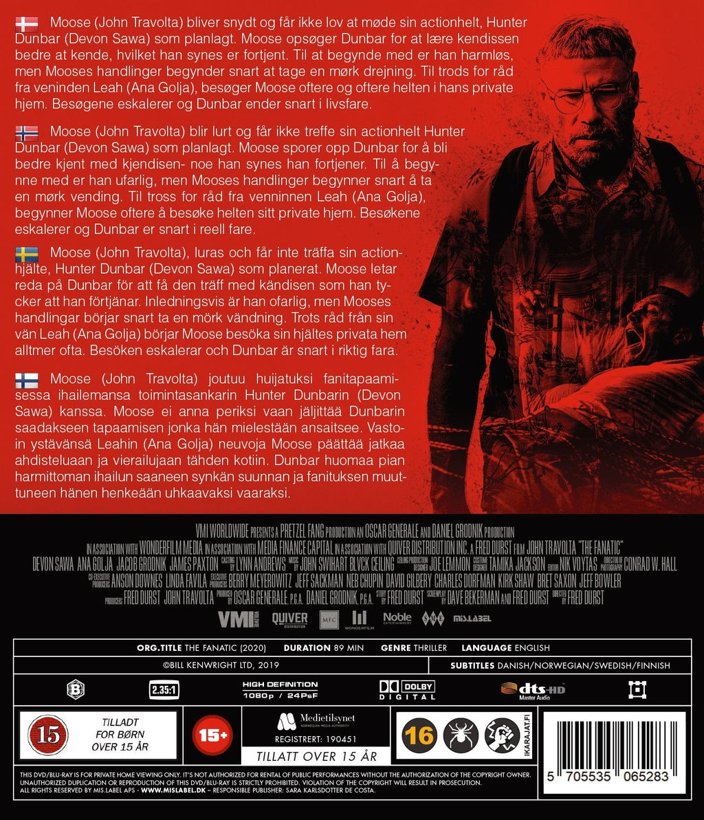 The Fanatic (Blu-ray)