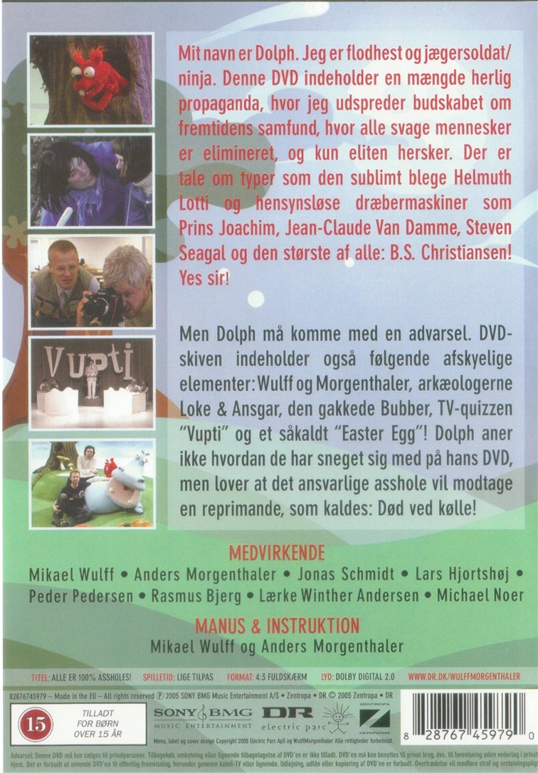 Alle er 100% assholes! (DVD)