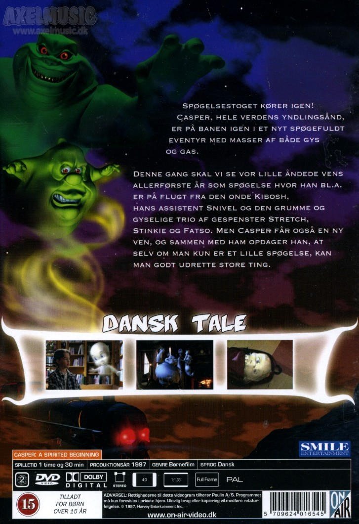 Casper - Den Magiske Begyndelse (DVD)