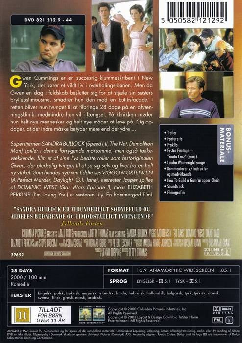 28 Dage (DVD)