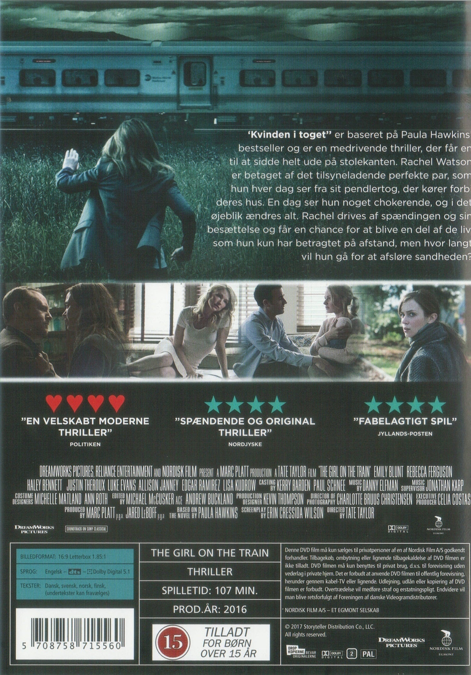 Kvinden i toget (DVD)