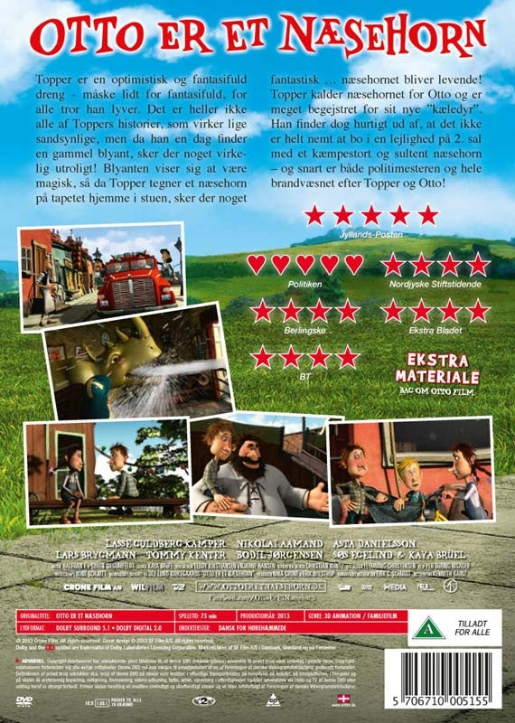 Otto er et næsehorn (DVD)