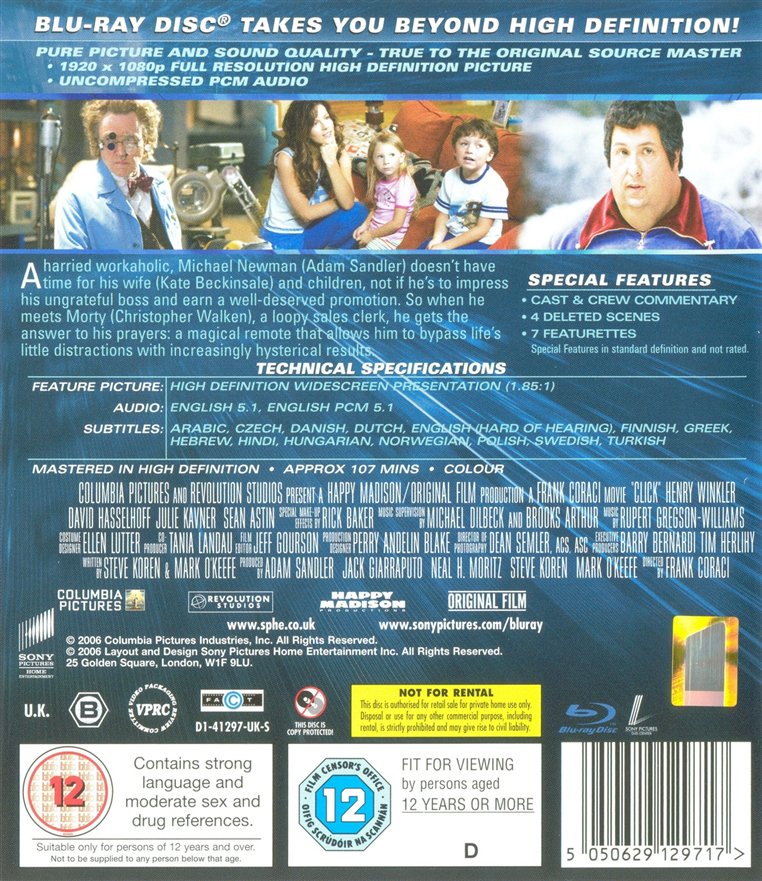 Click (Blu-ray)