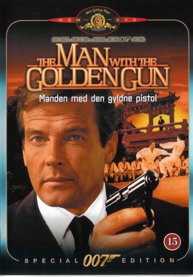Manden Med Den Gyldne Pistol (DVD)