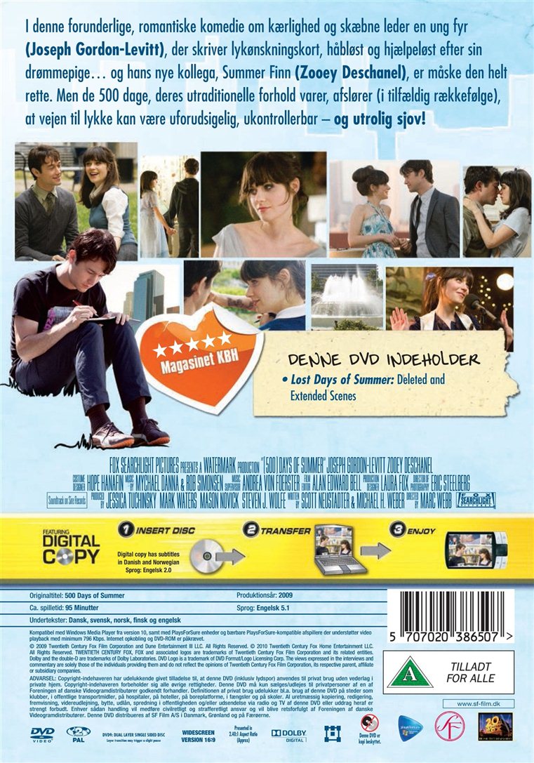(500) Days of Summer (DVD)