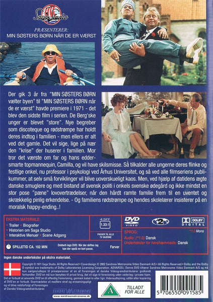 Min Søsters Børn Når de er værst (DVD)