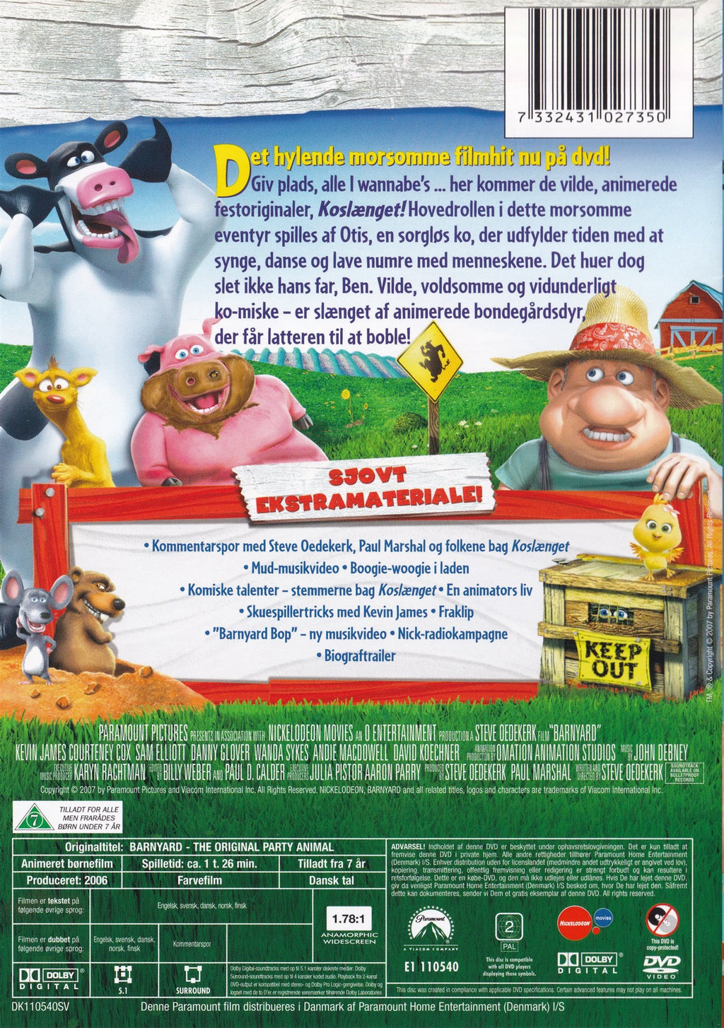 Koslænget: De Vilde festoriginaler (DVD)