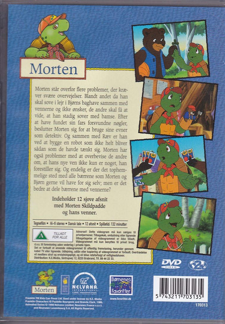 Morten Skildpadde 4 (DVD)