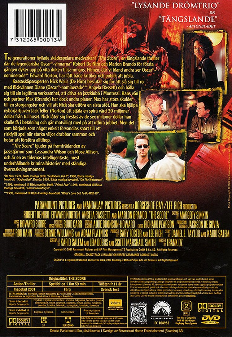 The Score (DVD)