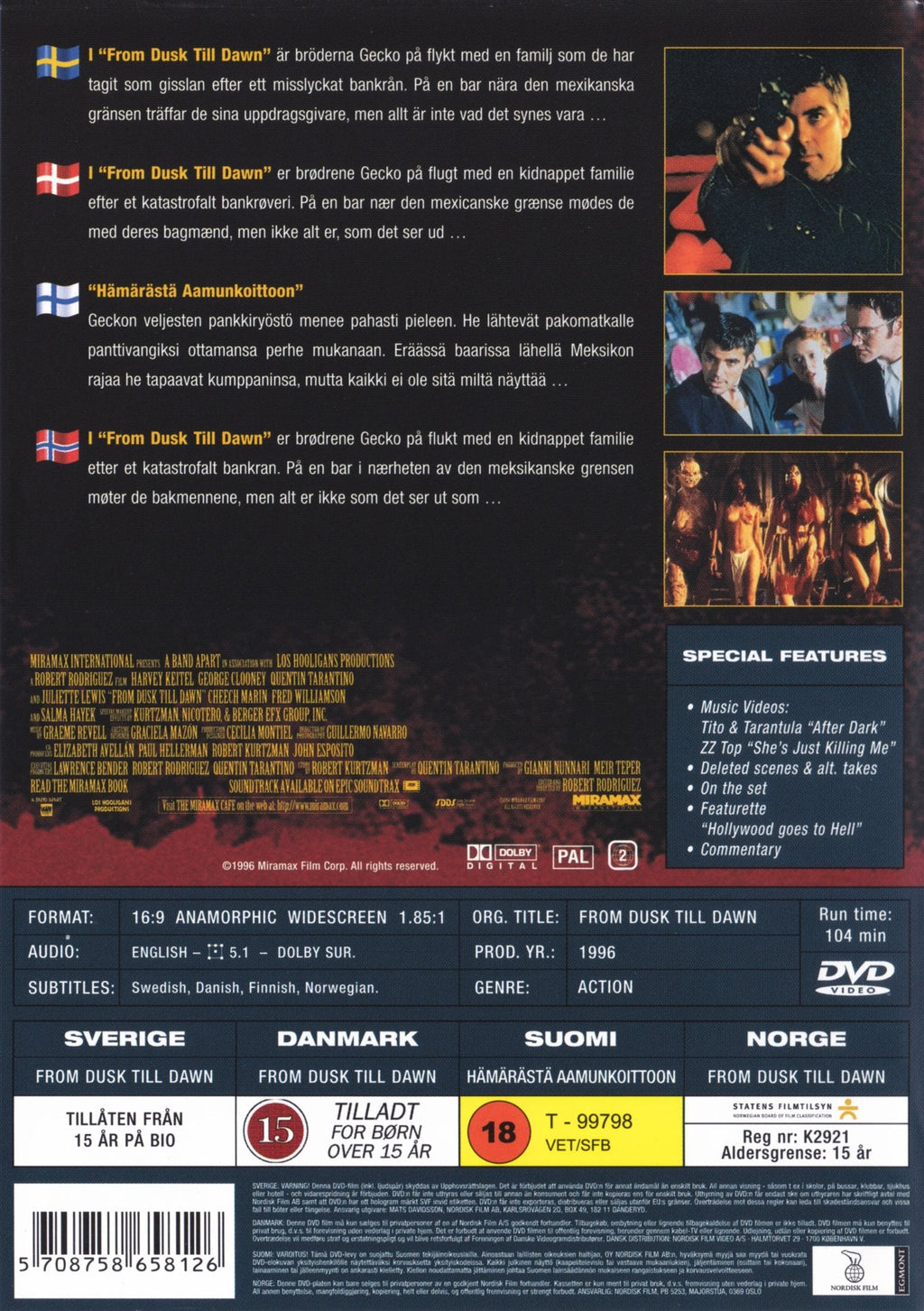 From Dusk Till Dawn (DVD)