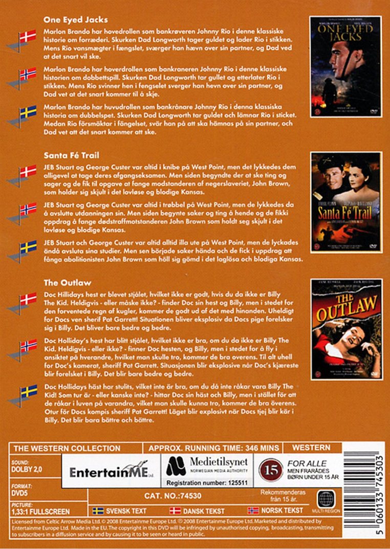 Western 3 Movie Box Set (DVD)
