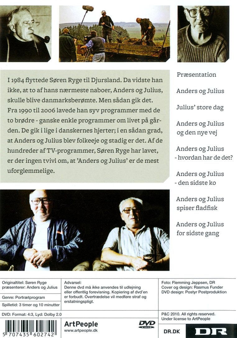 Søren Ryge Præsenterer: Anders og Julius (DVD)