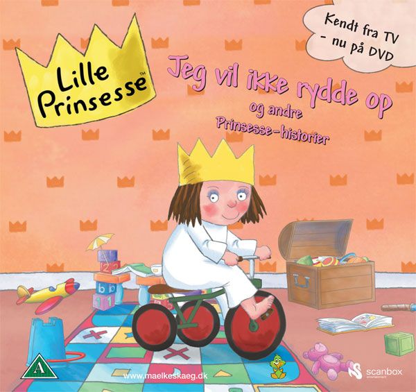 Lille Prinsesse 3: Jeg vil ikke rydde op og andre Prinsesse-historier (DVD)