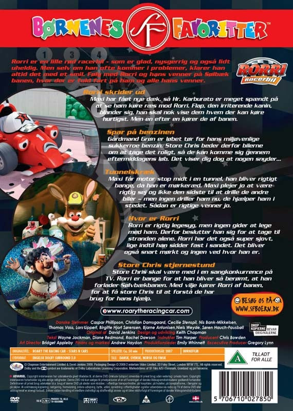 Rorri Racerbil - Hvor er Rorri (DVD)