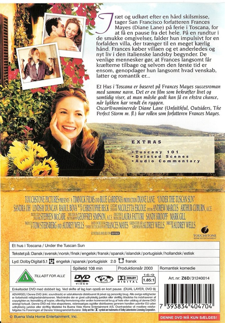 Et Hus i Toscana (DVD)
