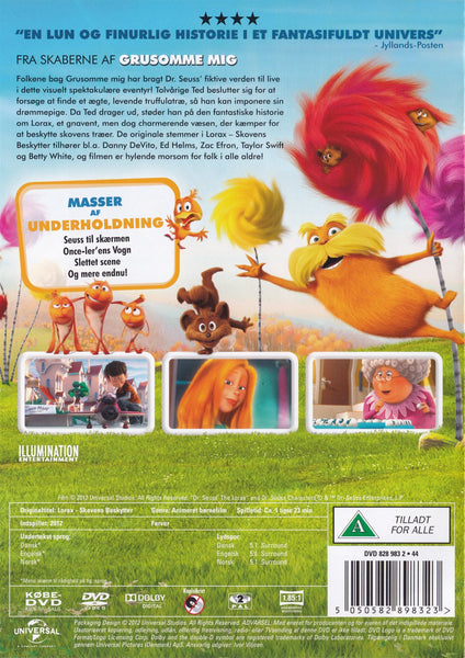 Lorax - Skovens Beskytter (DVD)