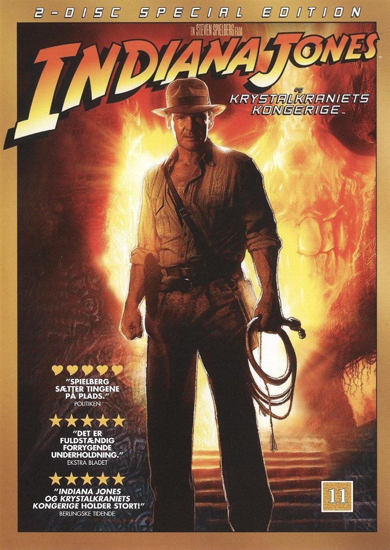 Indiana Jones og krystalkraniets kongerige (DVD)