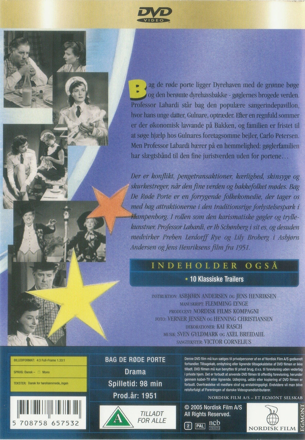 Bag de røde porte (DVD)