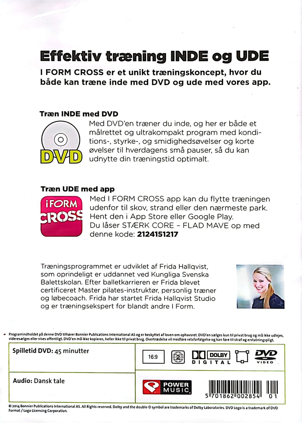 Effektiv træning INDE og UDE (DVD)