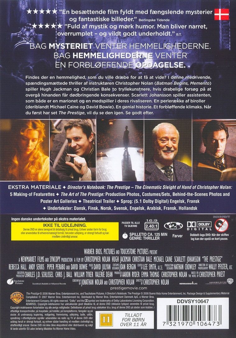 The Prestige (DVD)