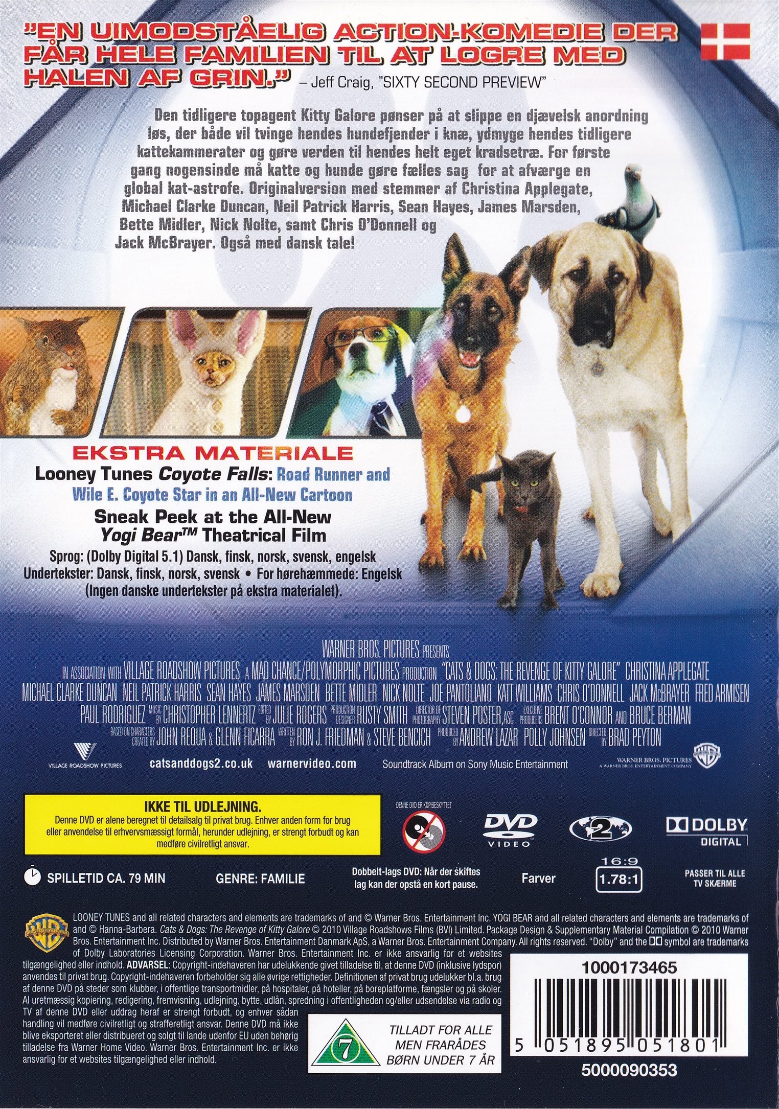 Hund og kat Imellem: Kitty Galores hævn (DVD)