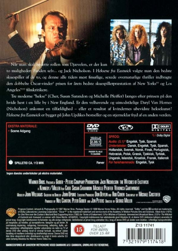 Heksene Fra Eastwick (DVD)
