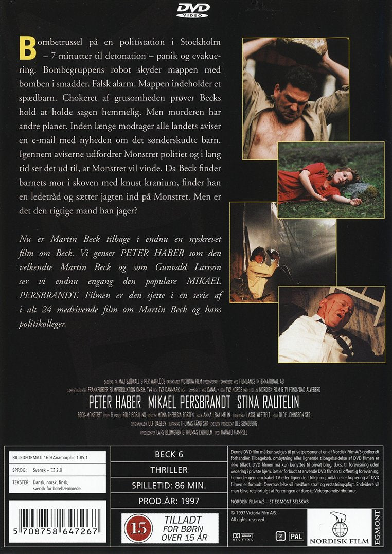 Beck: Monstret (DVD)