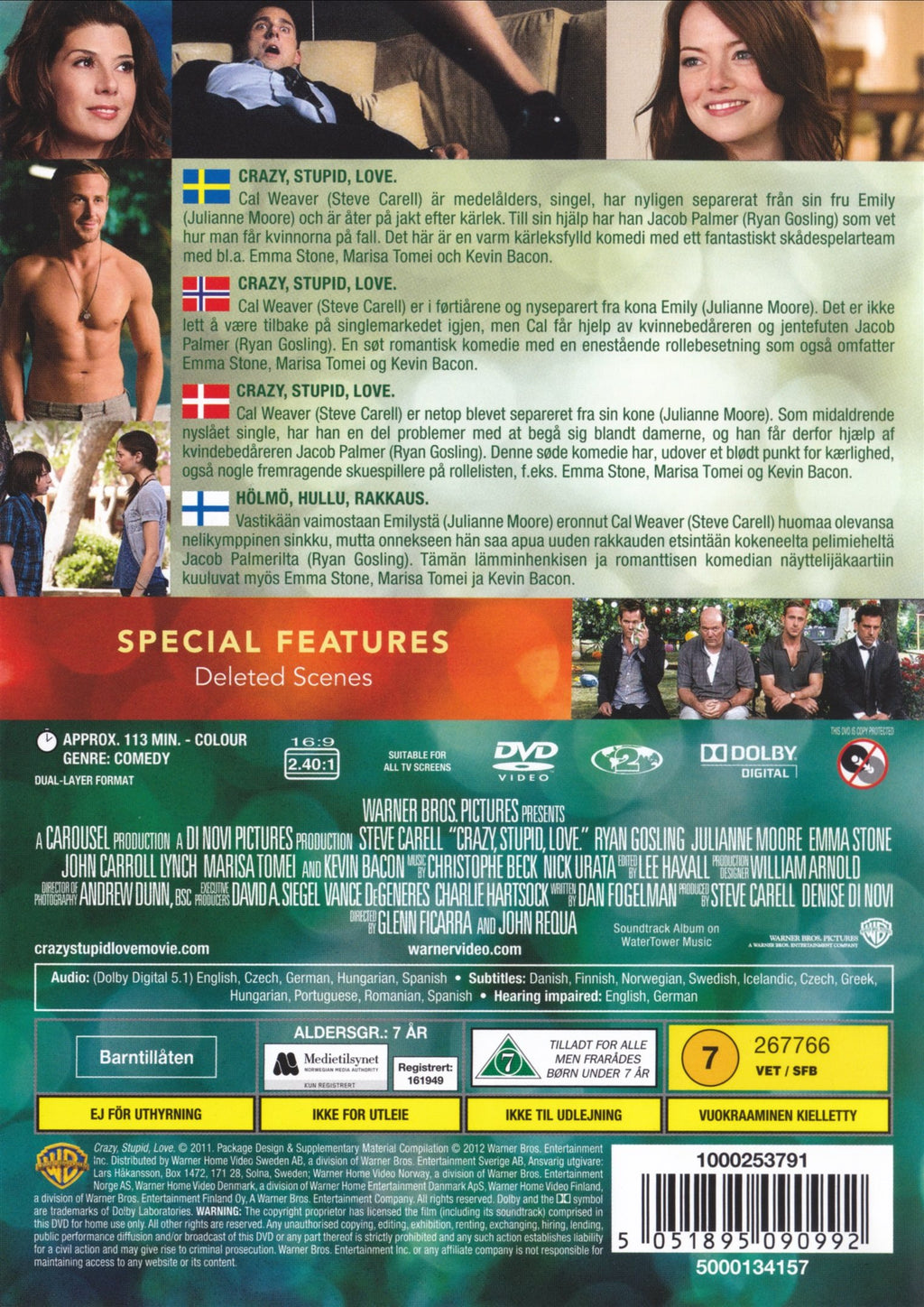 Crazy, Stupid, Love. (DVD)