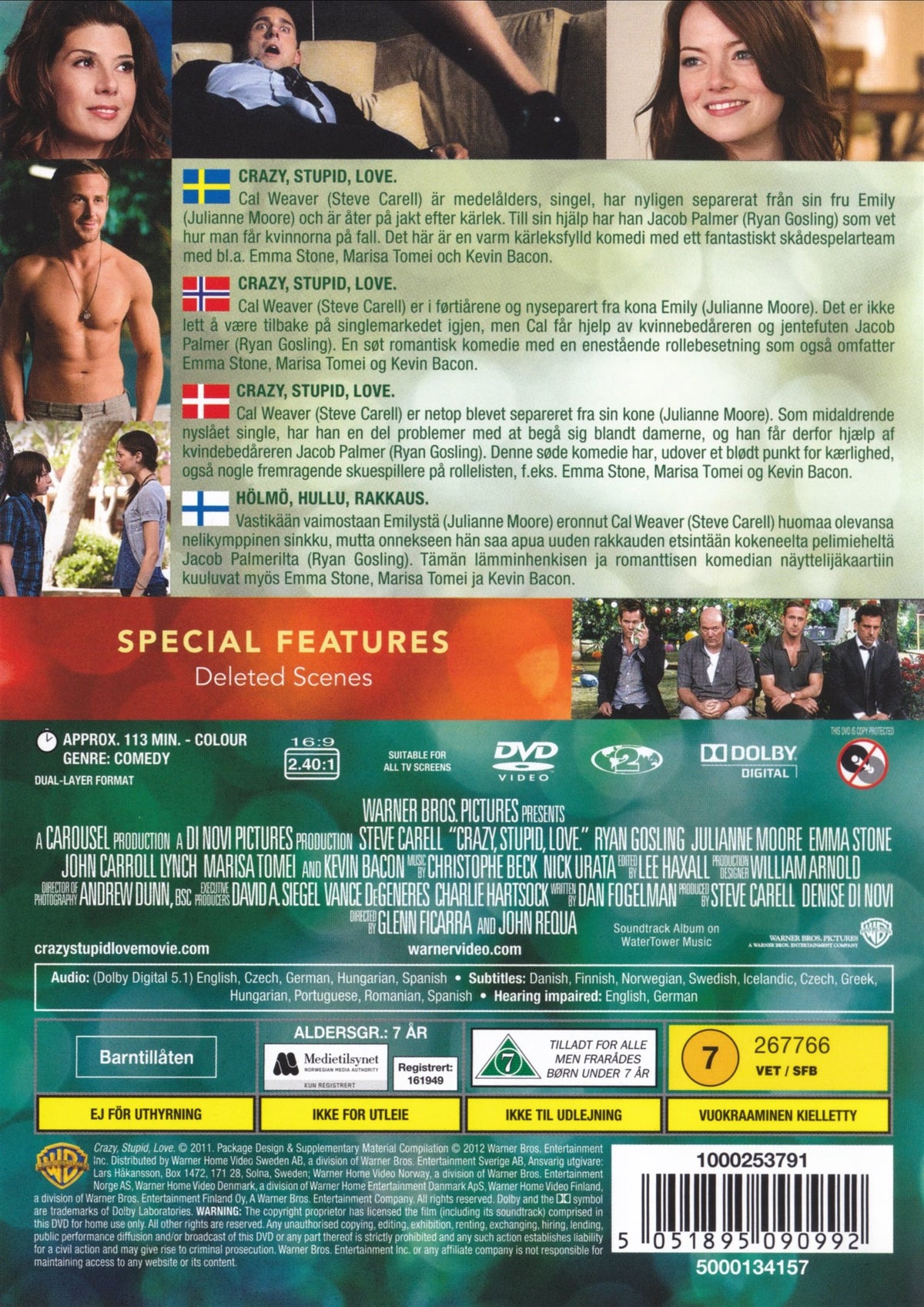 Crazy, Stupid, Love. (DVD)
