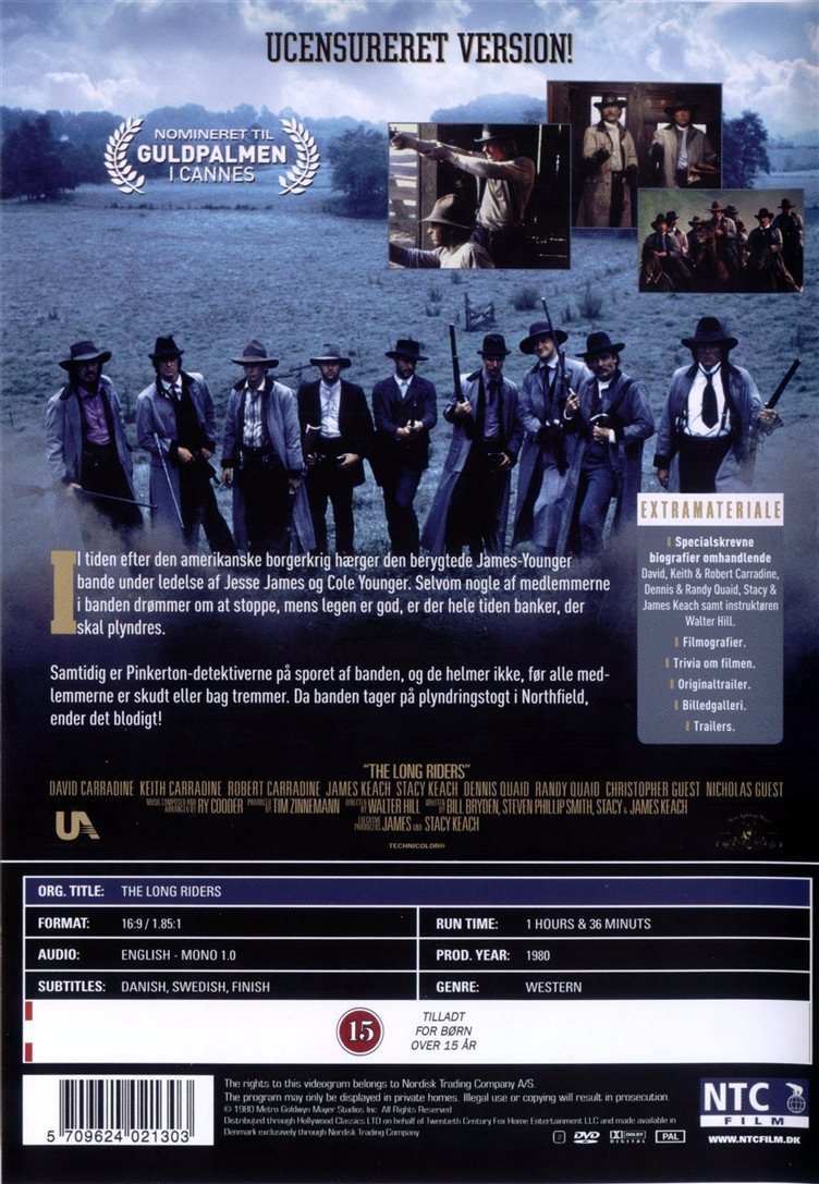 The Long Riders (DVD)