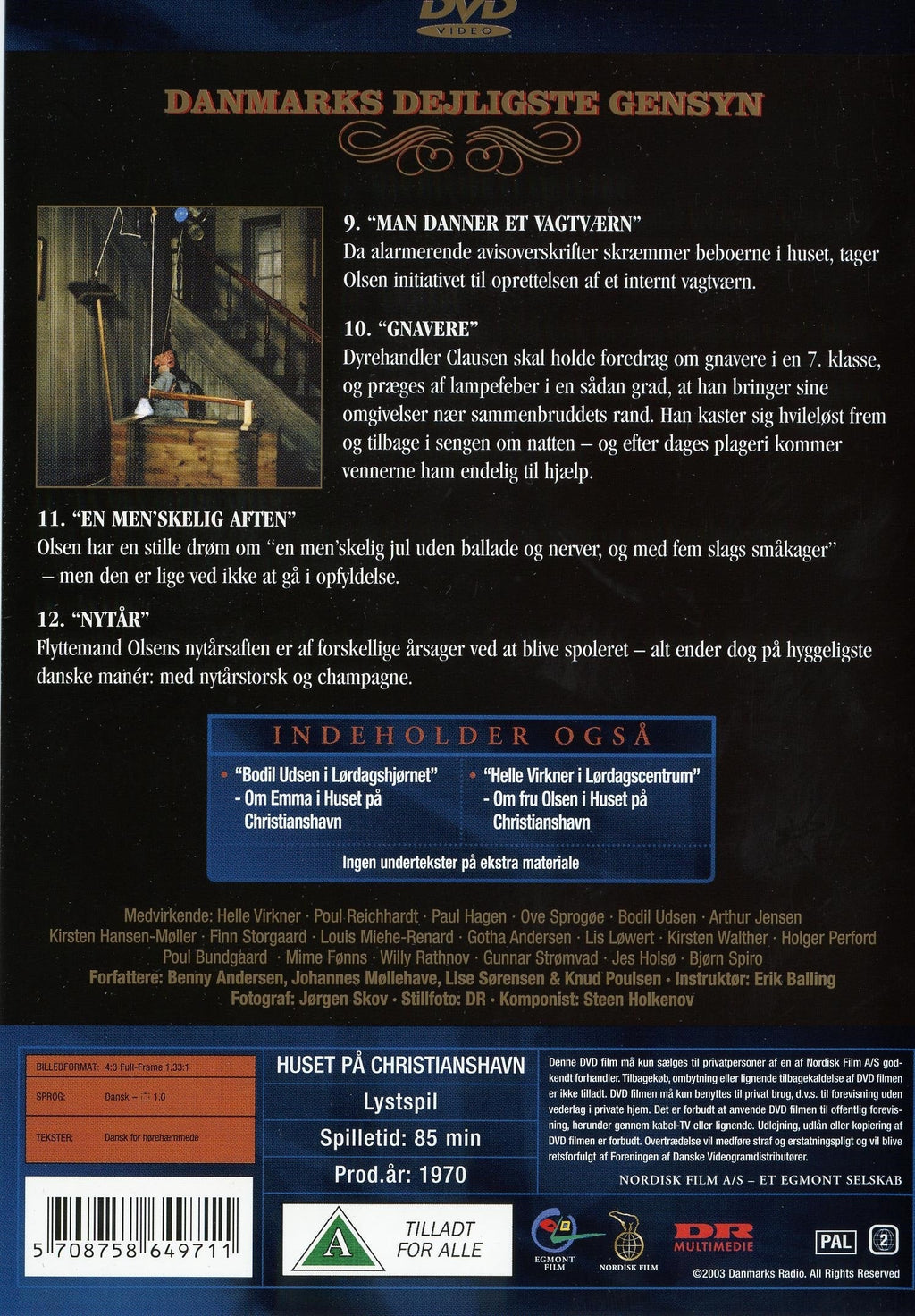 Huset på Christianshavn 03 (Afsnit 09-12) (DVD)