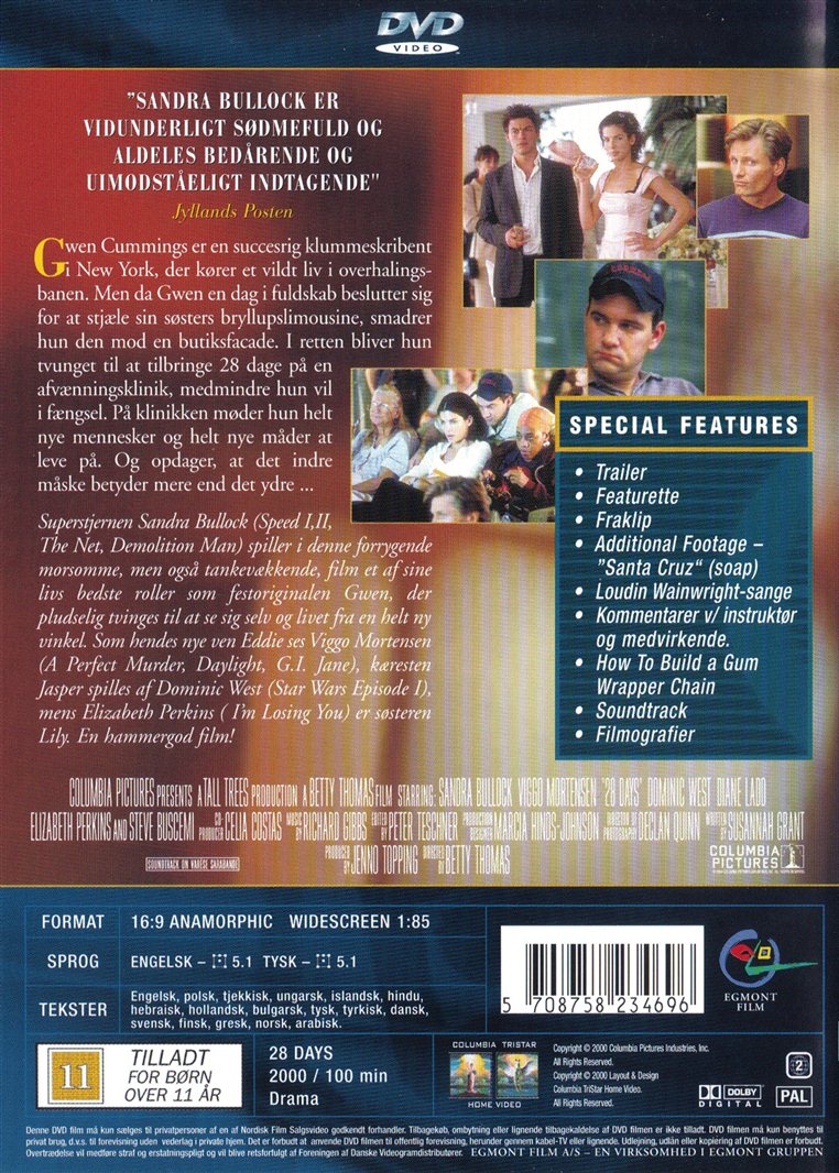 28 Dage (DVD)