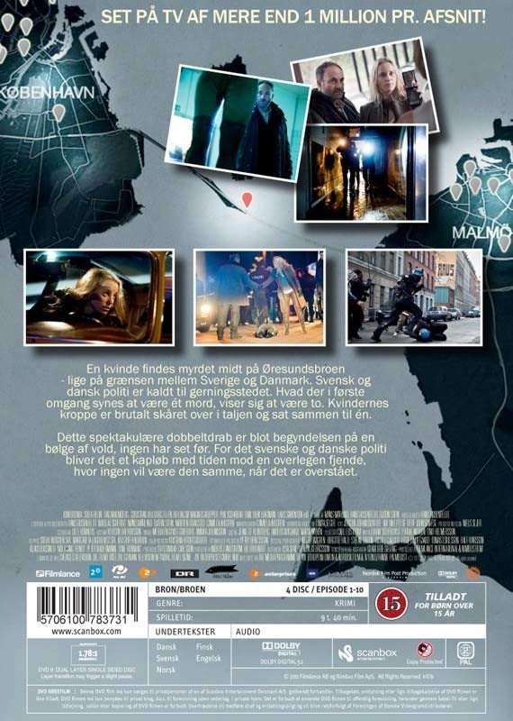 Broen Sæson 1 (DVD)