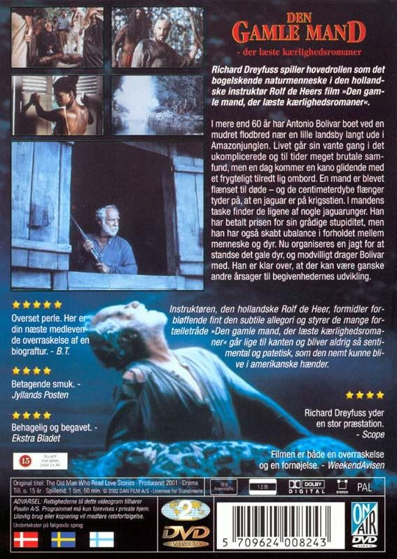 Den Gamle Mand - der læste kærlighedsromaner (DVD)