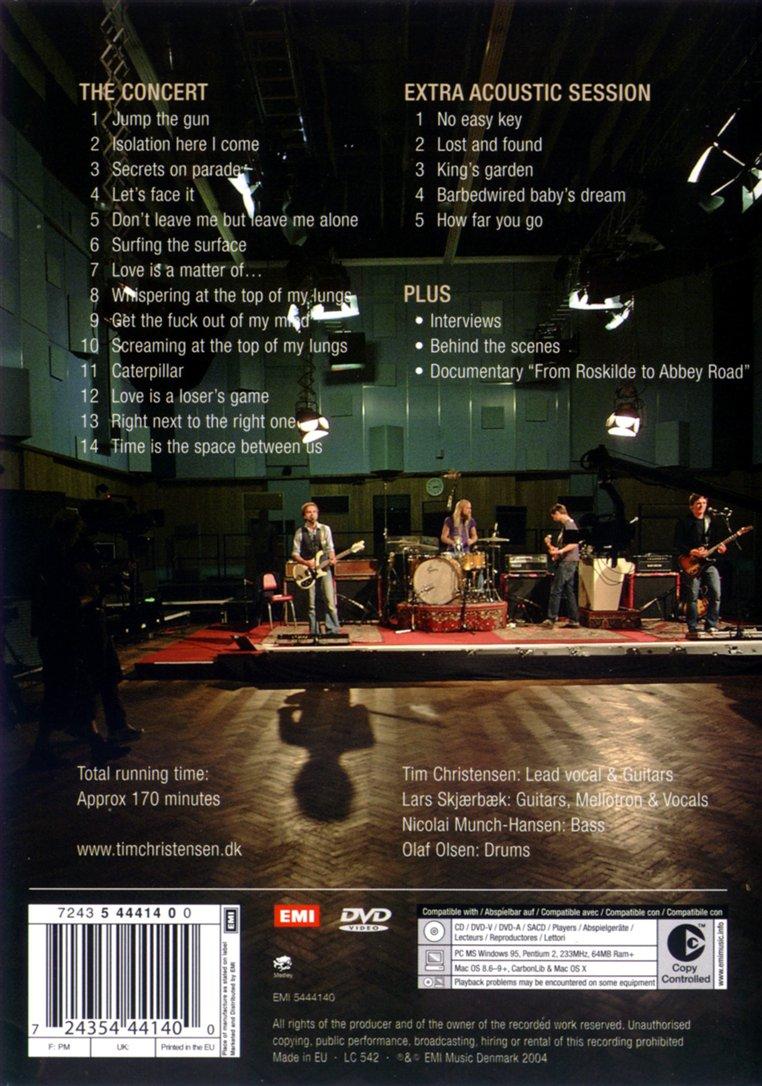 Tim Christensen - Live At Abbey Road Studios (CD+DVD) (DVD)