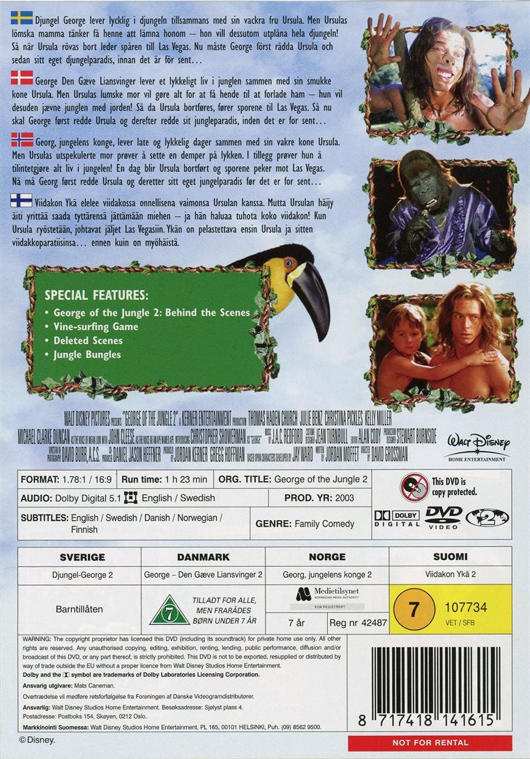 George of the Jungle 2 (DVD)