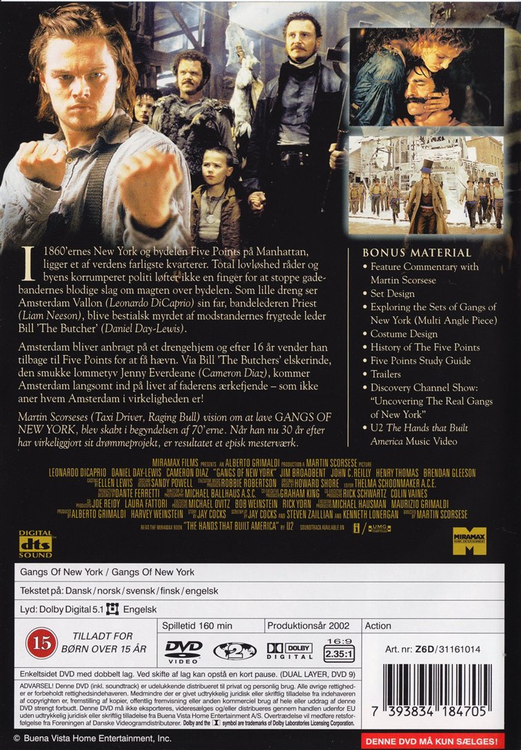 Gangs of New York (DVD)