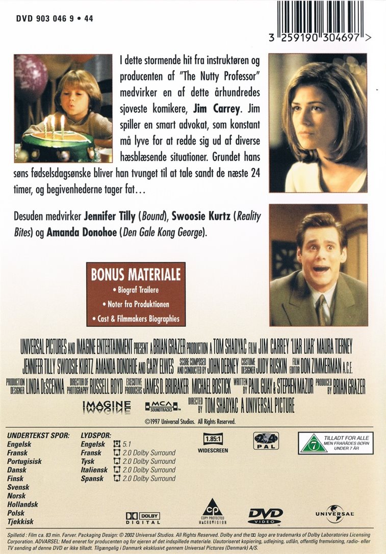 Fuld af Løgn (DVD)
