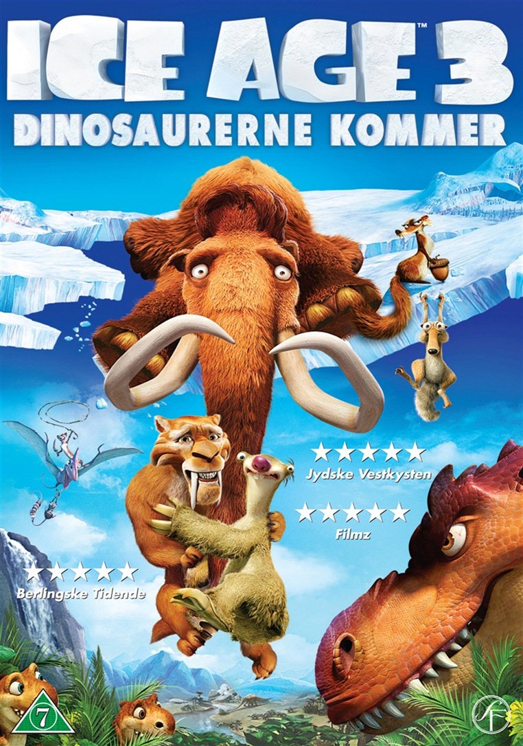 Ice Age 3:  Dinosaurerne Kommer (DVD)