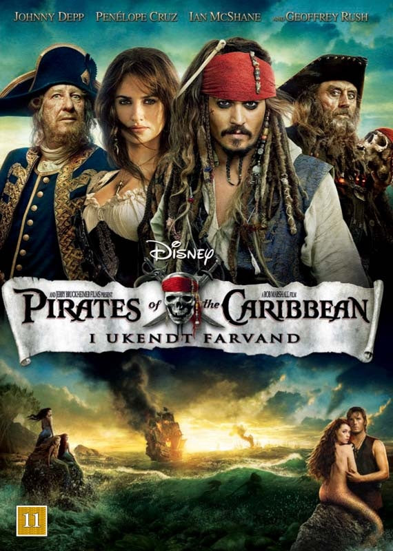 Pirates Of The Caribbean: I Ukendt Farvand (DVD)