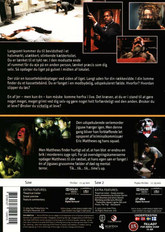 Saw 1+2 (DVD)