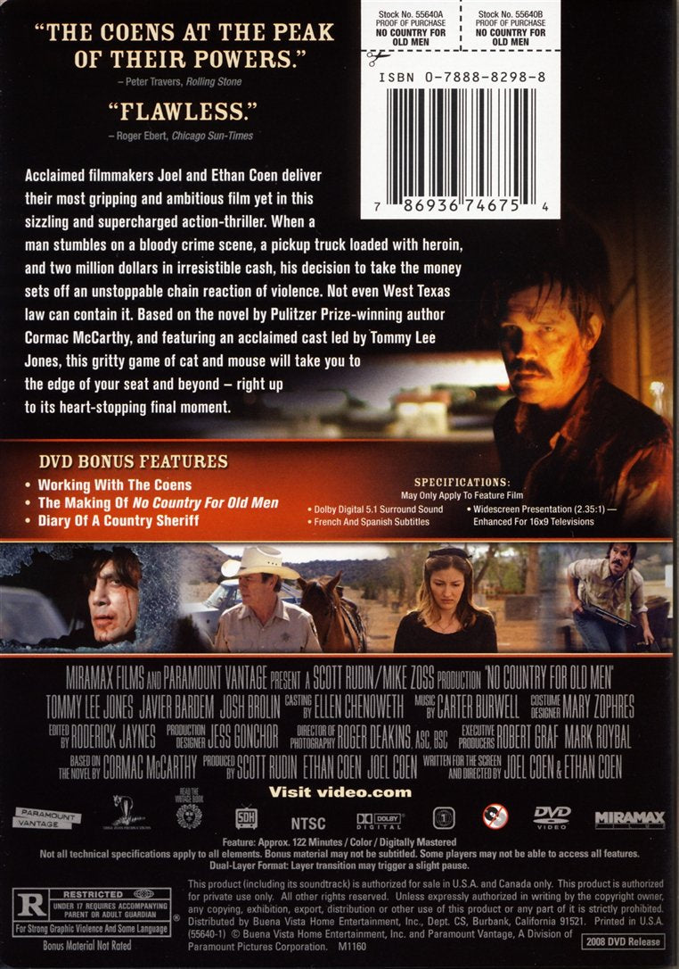 No Country for Old Men (DVD)