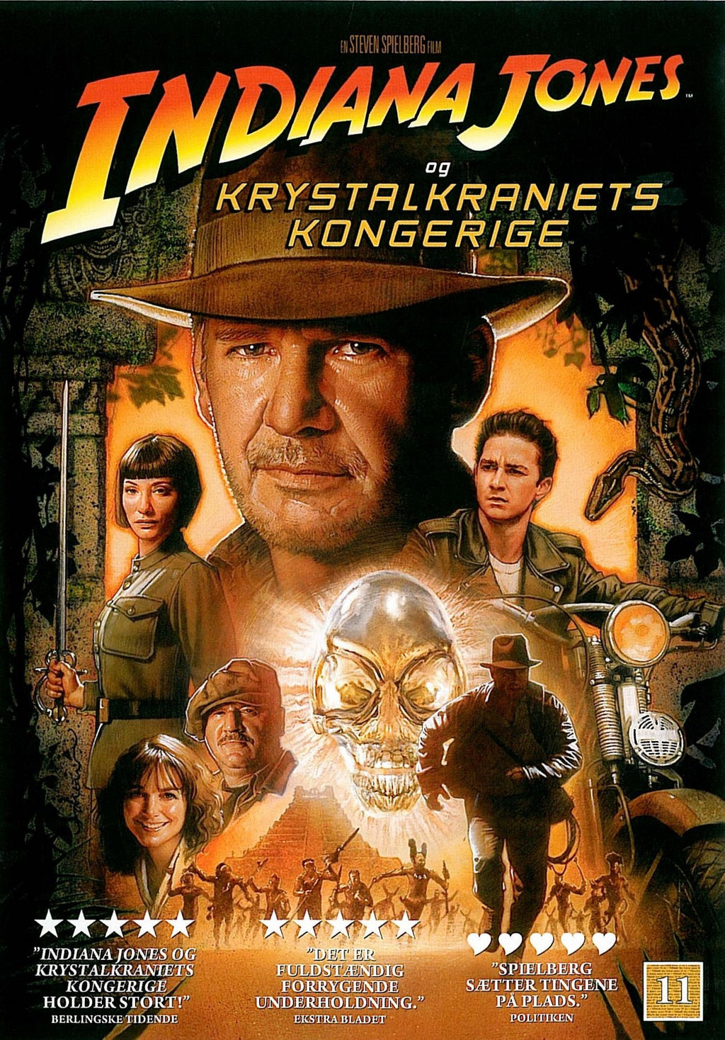 Indiana Jones og Krystalkraniets Kongerige (DVD)