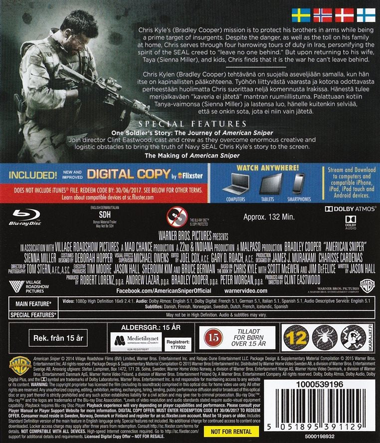 American Sniper (Blu-ray)