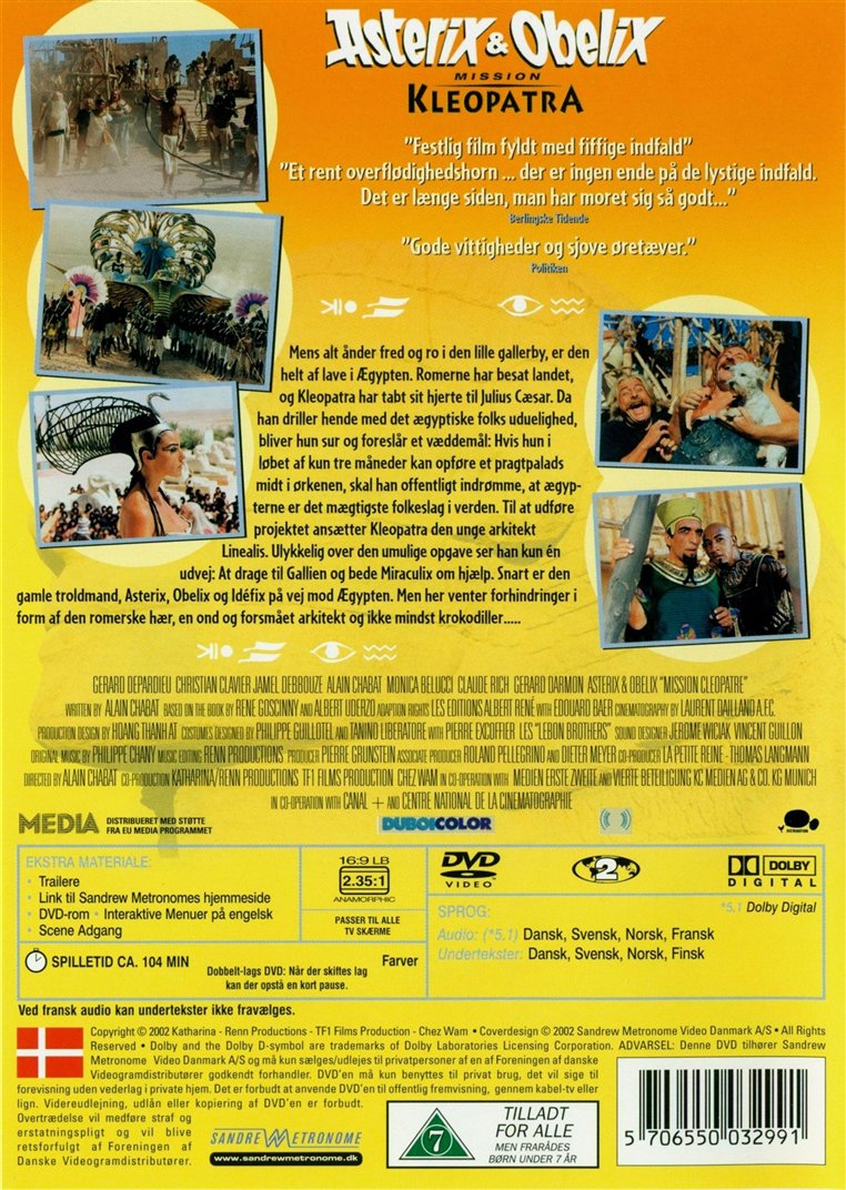 Asterix & Obelix: Mission Kleopatra (DVD)